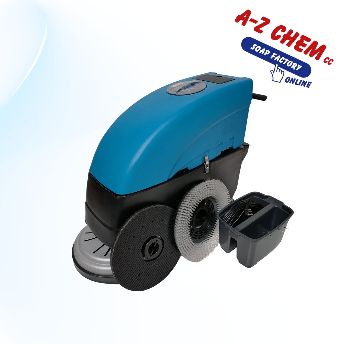 Walk Behind Floor Scrubber 220V – Industrial Cleaning Machine - A-Z Chem CC