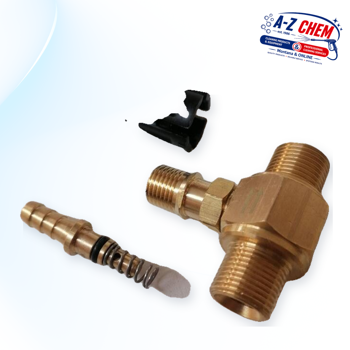Adjustable Chemical Injector with 3/8" Male Thread - High-Pressure Cleaner Part - product detail view 3 - A-Z Chem South Africa