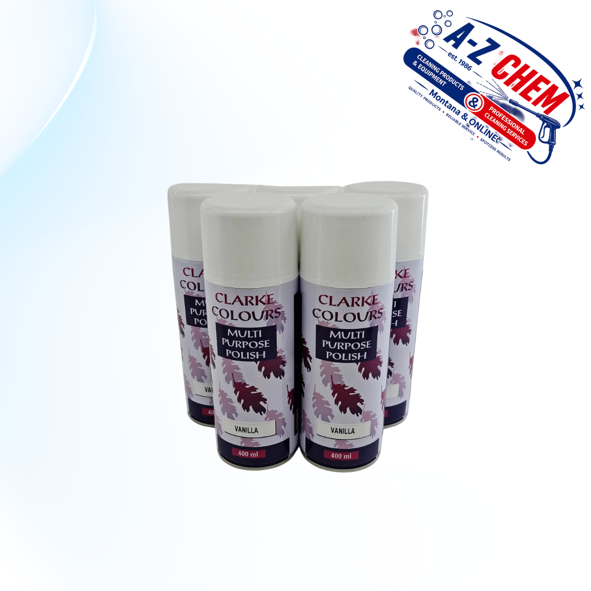 Aerosol Multi Purpose Polish - product view 2 - A-Z Chem South Africa