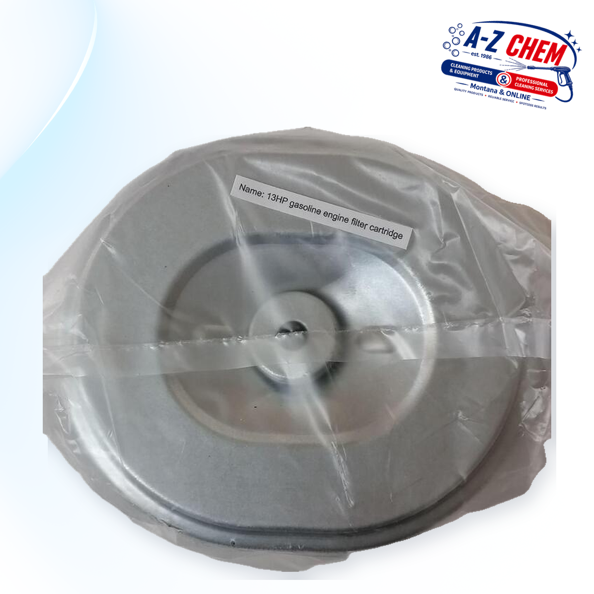 Air Filter Cartridge for the 13HP Petrol Engine - High-Pressure Cleaner Part - product detail view 5 - A-Z Chem South Africa