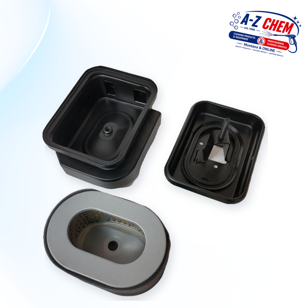 Air Filter Holder for the 10HP Diesel Engine - High-Pressure Cleaner Part - product detail view 3 - A-Z Chem South Africa