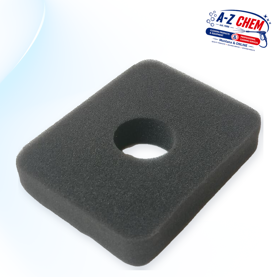 Air Filter Sponge for the 6.5HP Petrol Engine - High-Pressure Cleaner Part - main product view - A-Z Chem South Africa