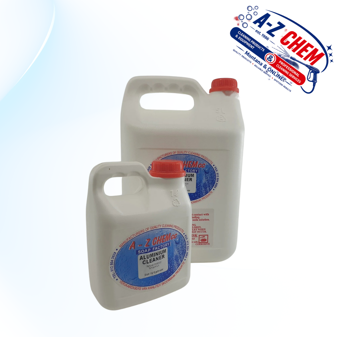Aluminium Clean  / Brightner - main product image - A-Z Chem South Africa