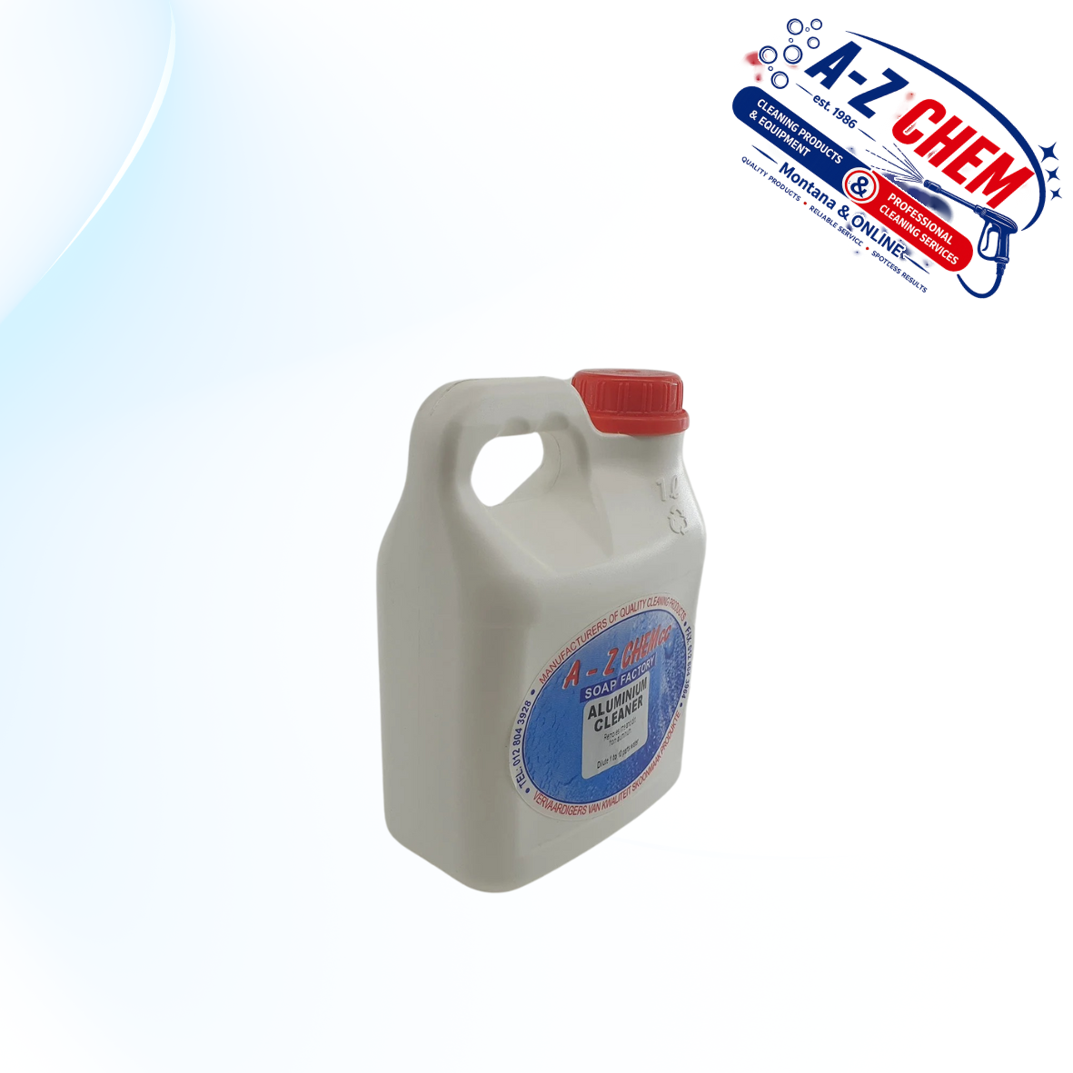 Aluminium Clean  / Brightner - product view 6 - A-Z Chem South Africa