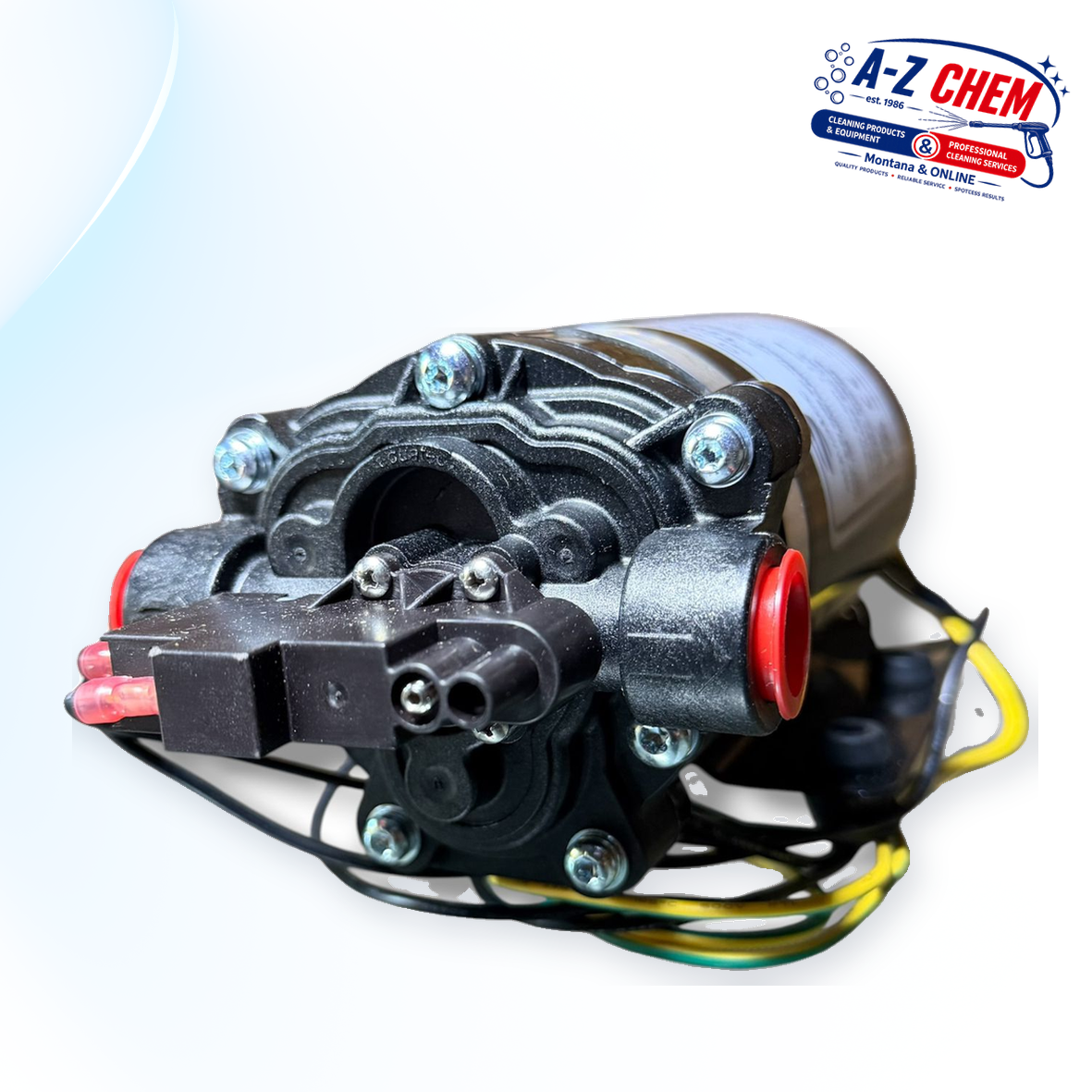 Aquatec Pump Carpet Cleaning Machine 120PSI 230V - product detail view 2 - A-Z Chem South Africa