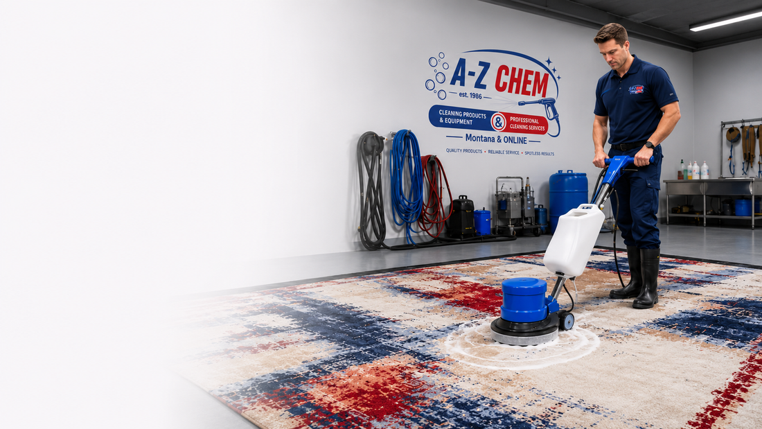 Professional loose rug cleaning in Pretoria by A-Z Chem Montana and Online