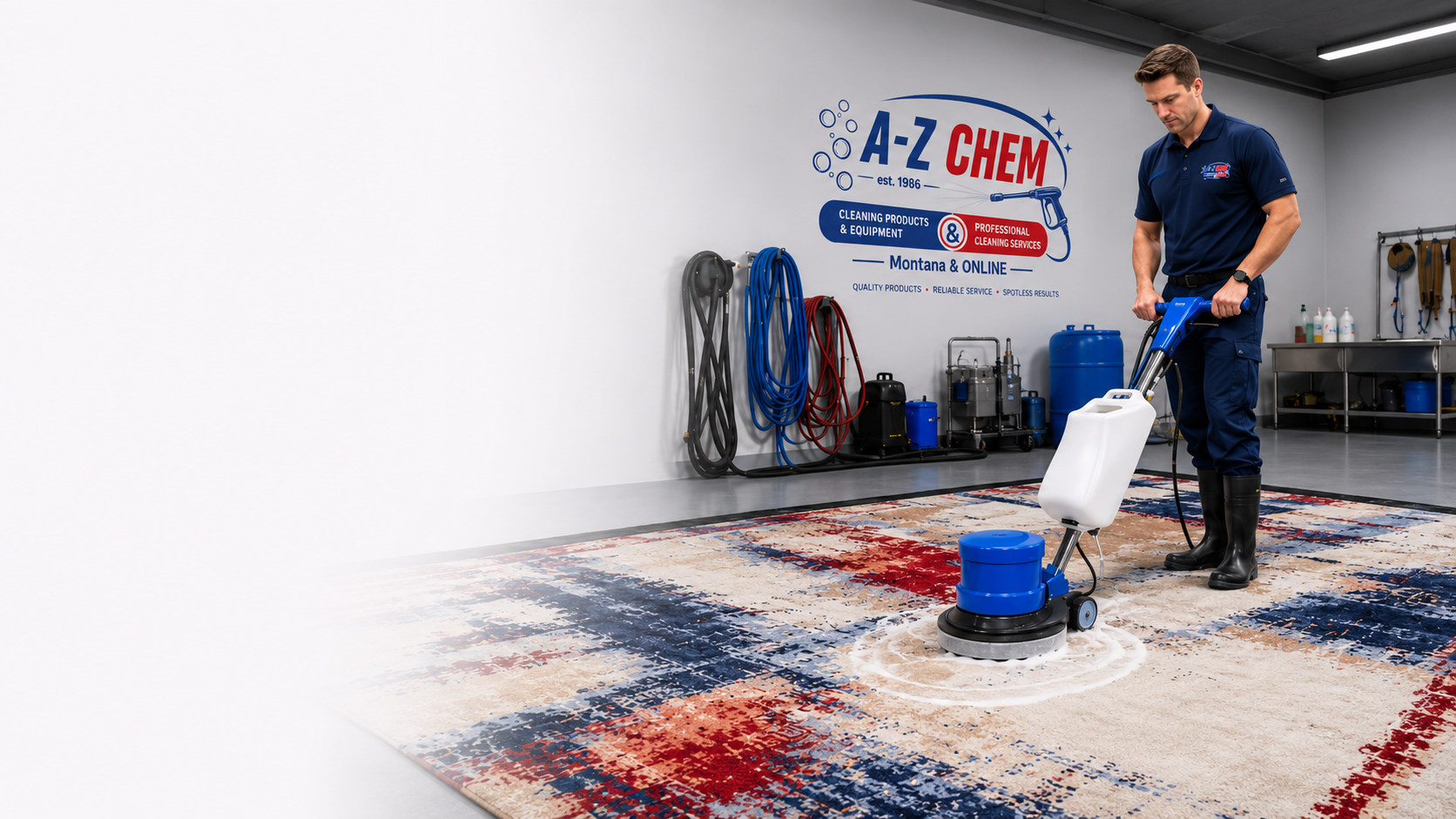 Professional loose rug cleaning in Pretoria by A-Z Chem Montana and Online