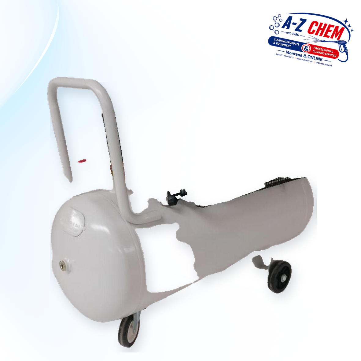 100L 2HP belt-driven electric air compressor – view 4
