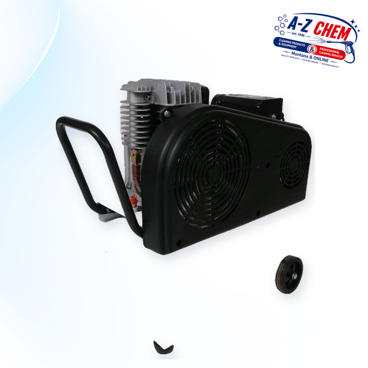 Belt-driven Compressor with 50 Liter Capacity - product detail view 6 - A-Z Chem South Africa