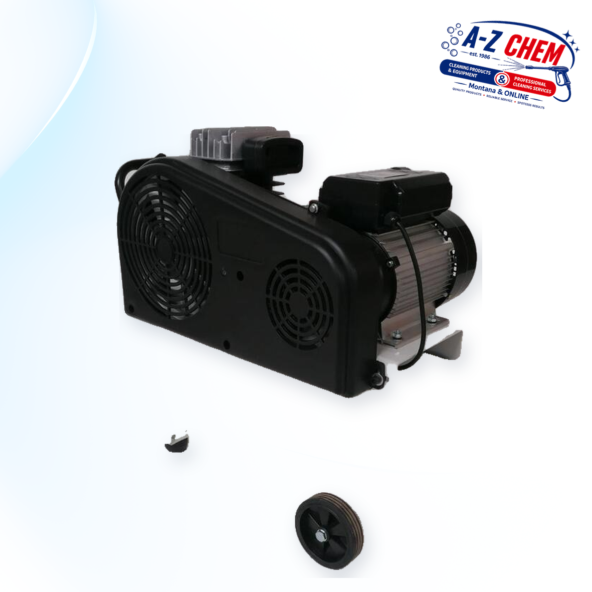 Belt-driven Compressor with 50 Liter Capacity - product detail view 7 - A-Z Chem South Africa