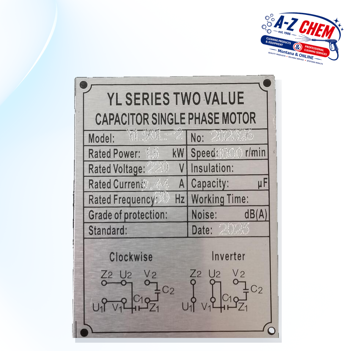 Belt-driven Compressor with 50 Liter Capacity - product detail view 10 - A-Z Chem South Africa