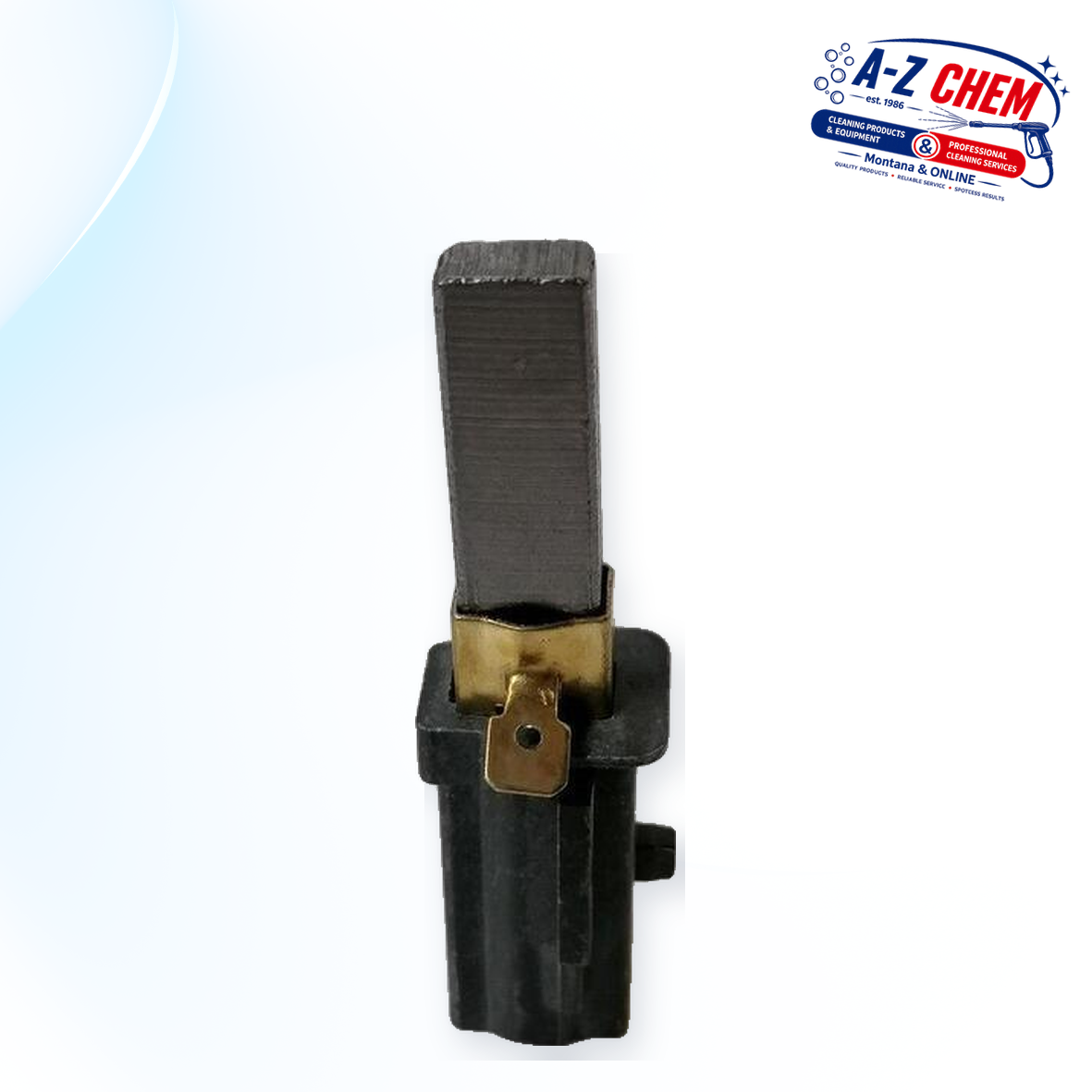 Black Carbon Brush 220V - Vacuum Motor Component - product detail view 2 - A-Z Chem South Africa