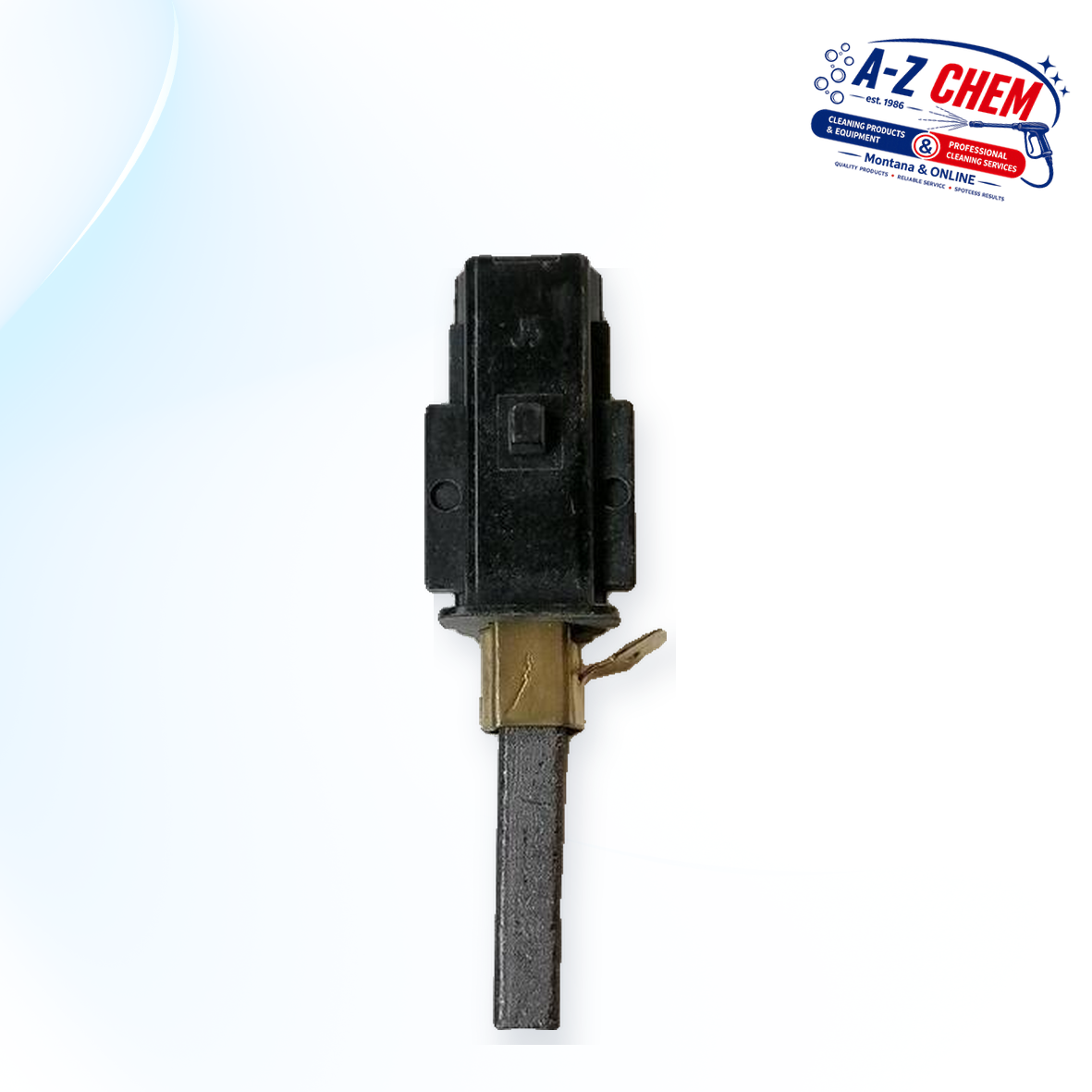 Black Carbon Brush 220V - Vacuum Motor Component - product detail view 3 - A-Z Chem South Africa