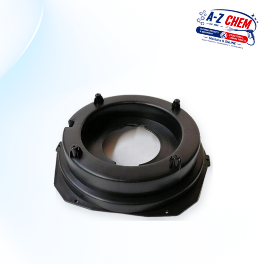 Black Motor Cover for the 15L / 30L Vacuum Cleaners - main product view - A-Z Chem South Africa