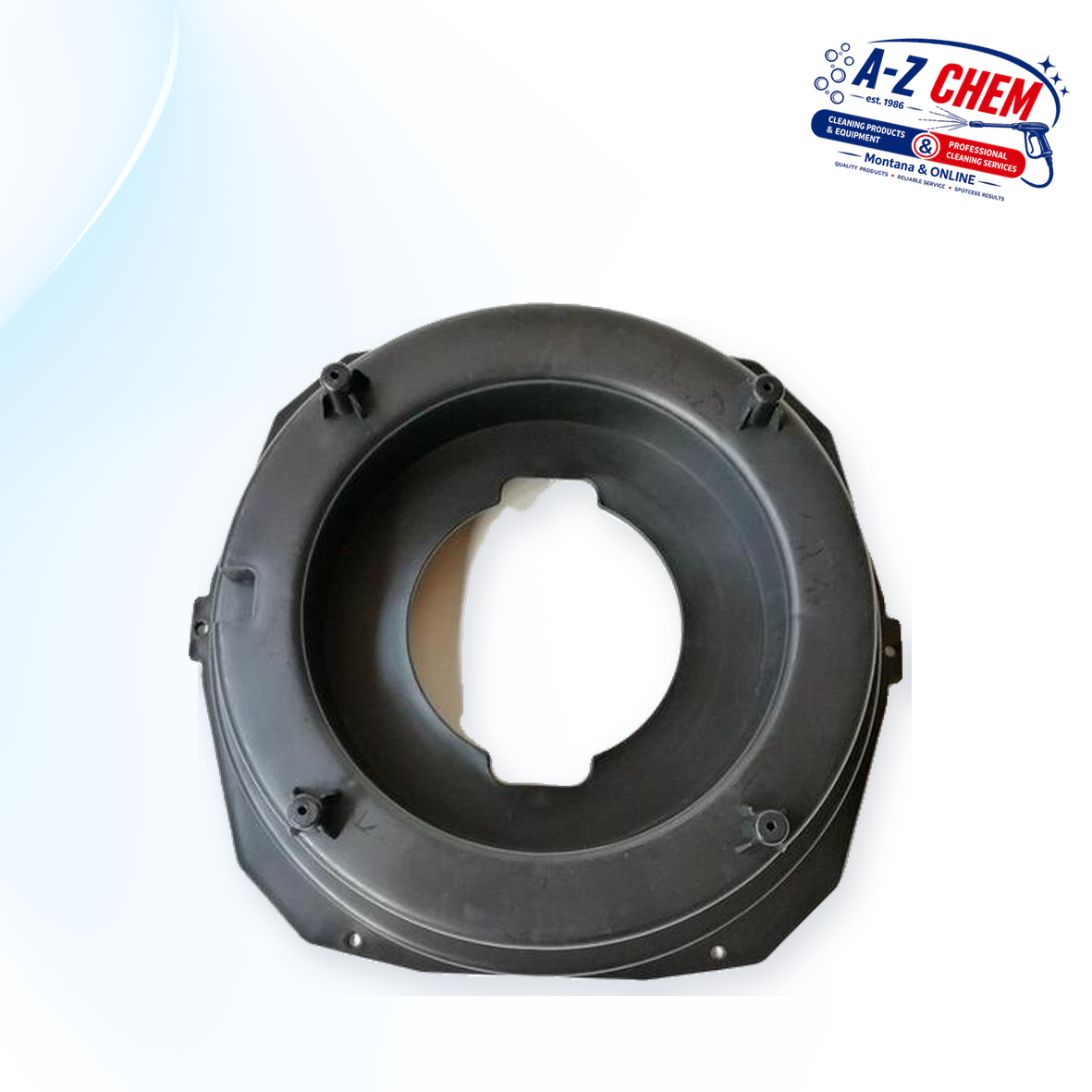 Black Motor Cover for the 15L / 30L Vacuum Cleaners - product detail view 2 - A-Z Chem South Africa