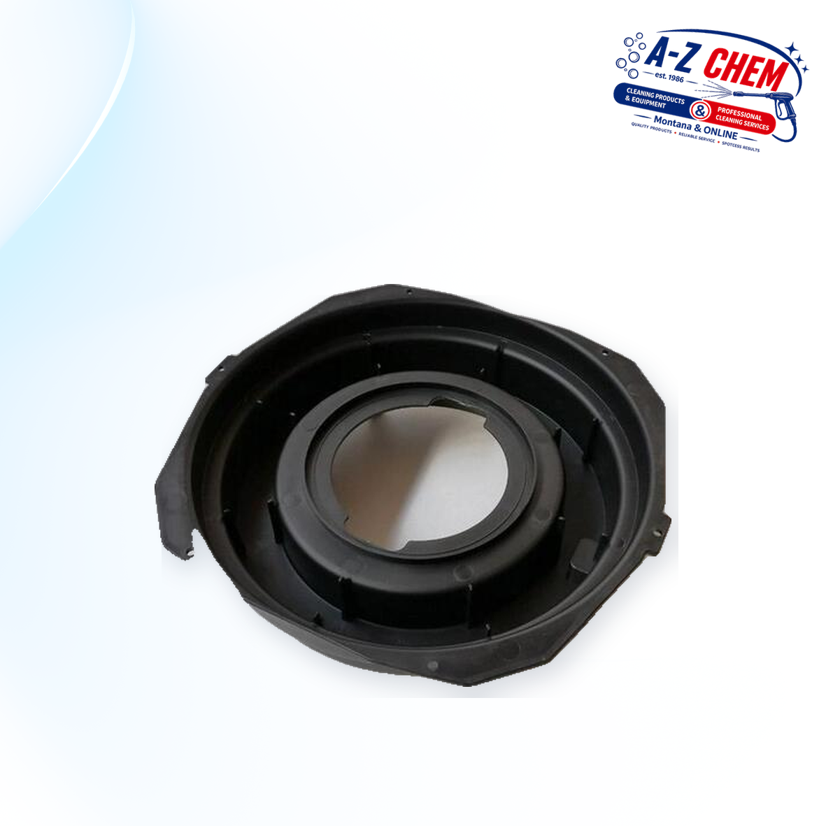 Black Motor Cover for the 15L / 30L Vacuum Cleaners - product detail view 3 - A-Z Chem South Africa