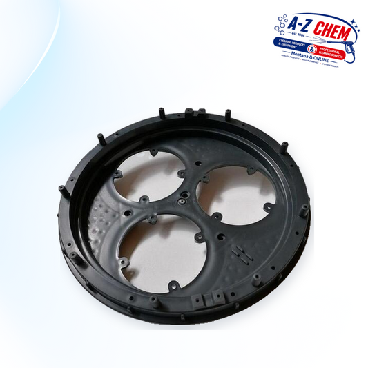 Black Motor Cover for the 80L Vacuum Cleaner (NO. 8) - main product view - A-Z Chem South Africa