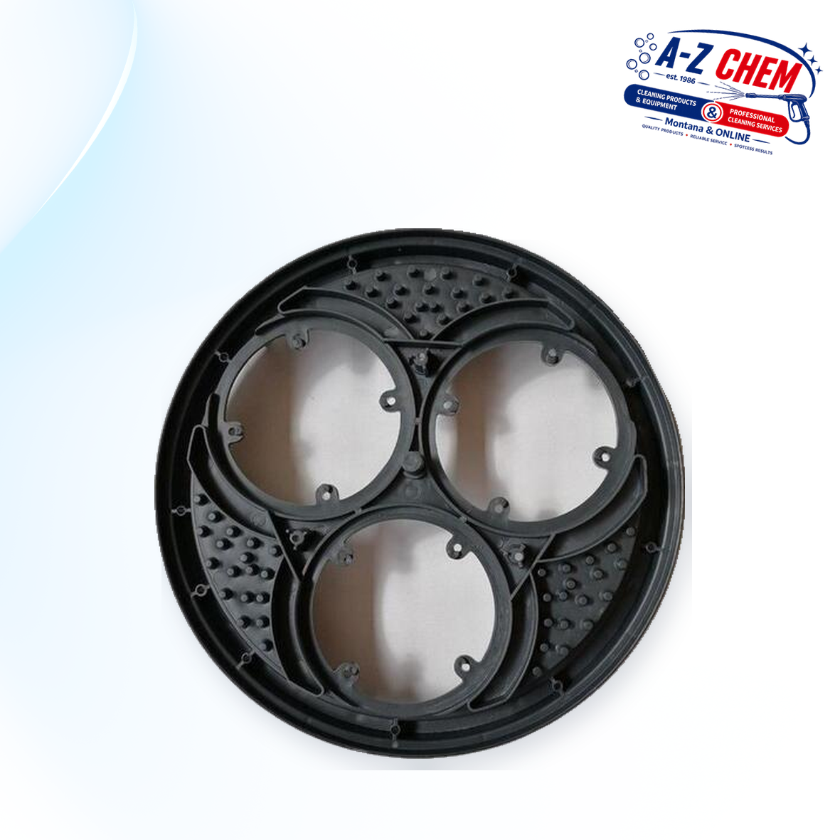 Black Motor Cover for the 80L Vacuum Cleaner (NO. 8) - product detail view 4 - A-Z Chem South Africa