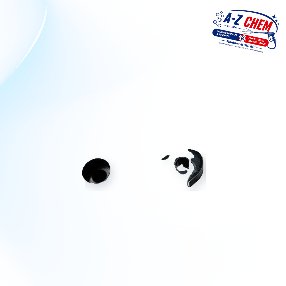 Black Motor Cover for the 80L Vacuum Cleaner (NO. 8) - product detail view 6 - A-Z Chem South Africa