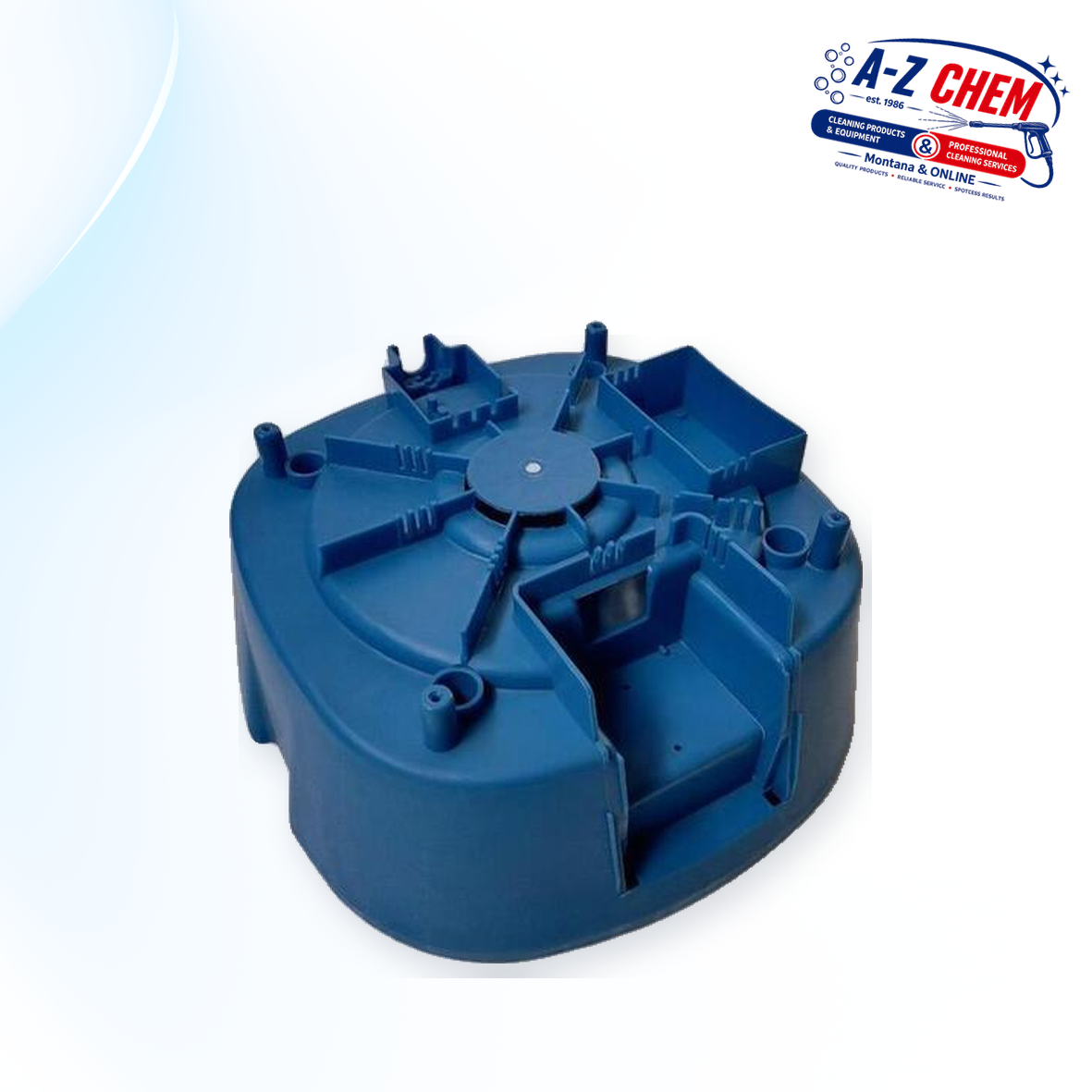 Blue Motor Cover for the 15L / 30L Vacuum Cleaners (NO. 6) - main product view - A-Z Chem South Africa