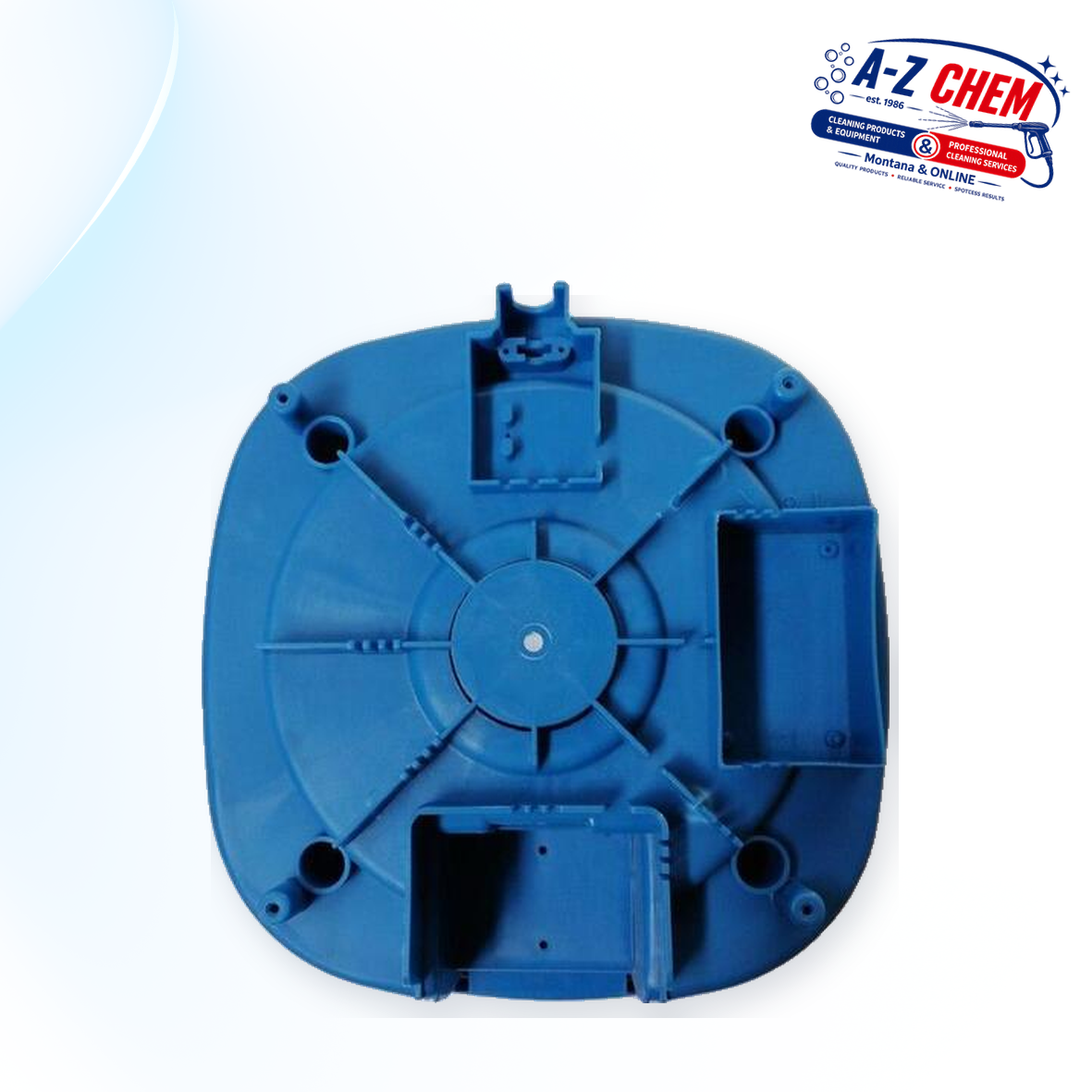 Blue Motor Cover for the 15L / 30L Vacuum Cleaners (NO. 6) - product detail view 3 - A-Z Chem South Africa