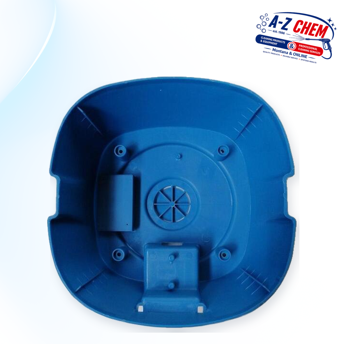Blue Motor Cover for the 15L / 30L Vacuum Cleaners (NO. 6) - product detail view 4 - A-Z Chem South Africa