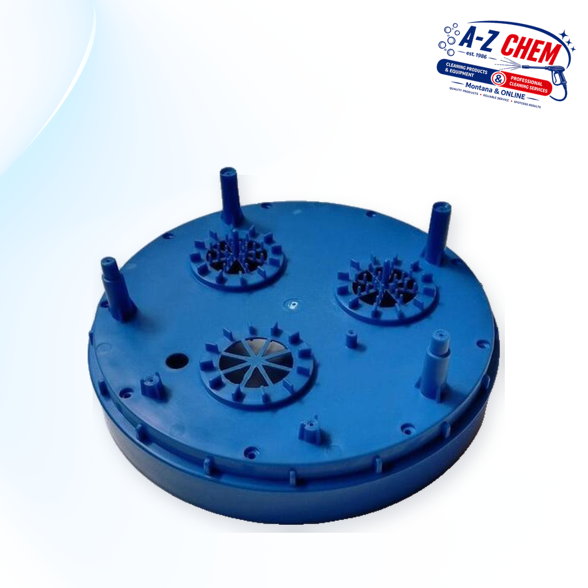 Blue Motor Cover for the 80L Vacuum Cleaner (NO. 7) - main product view - A-Z Chem South Africa