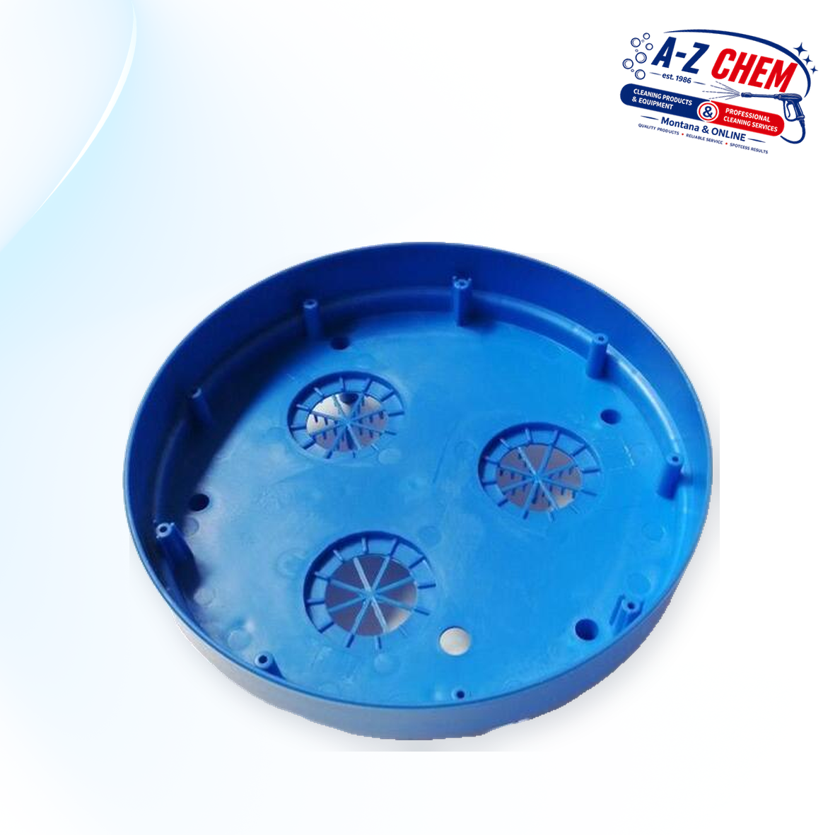 Blue Motor Cover for the 80L Vacuum Cleaner (NO. 7) - product detail view 2 - A-Z Chem South Africa