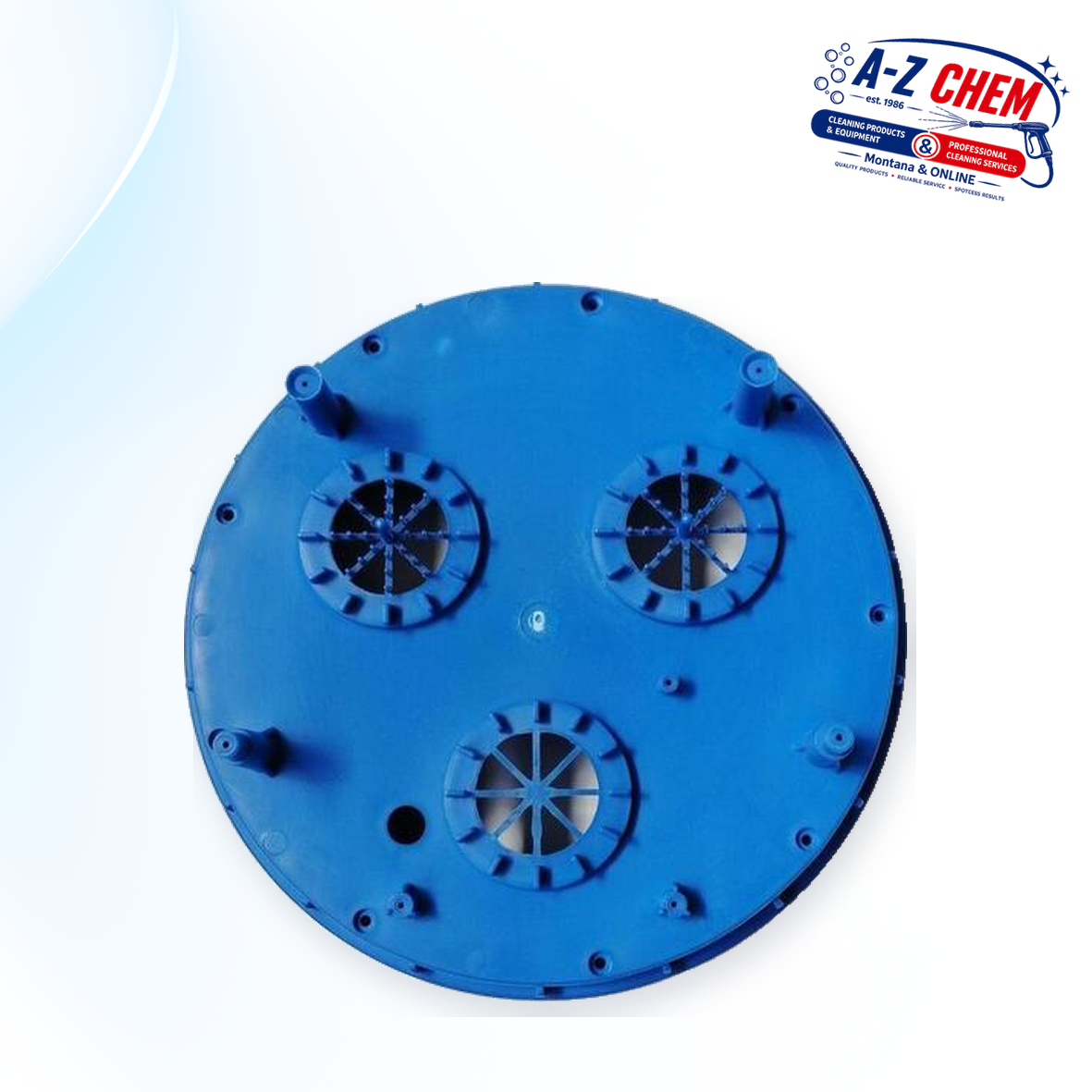 Blue Motor Cover for the 80L Vacuum Cleaner (NO. 7) - product detail view 3 - A-Z Chem South Africa