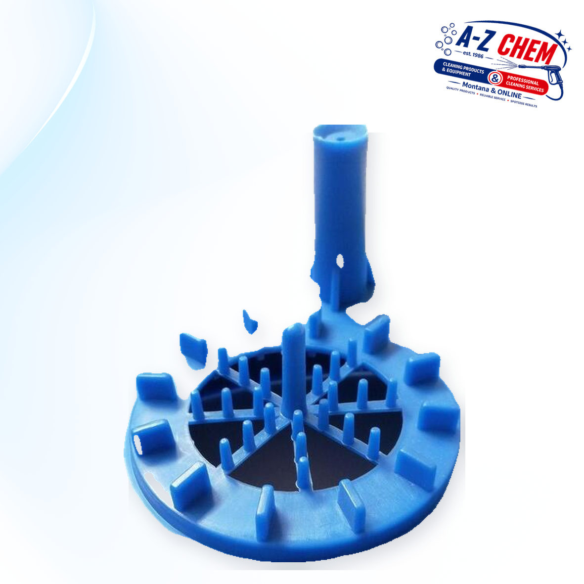 Blue Motor Cover for the 80L Vacuum Cleaner (NO. 7) - product detail view 5 - A-Z Chem South Africa