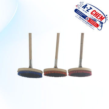 Body brush with handle - main product image - A-Z Chem South Africa