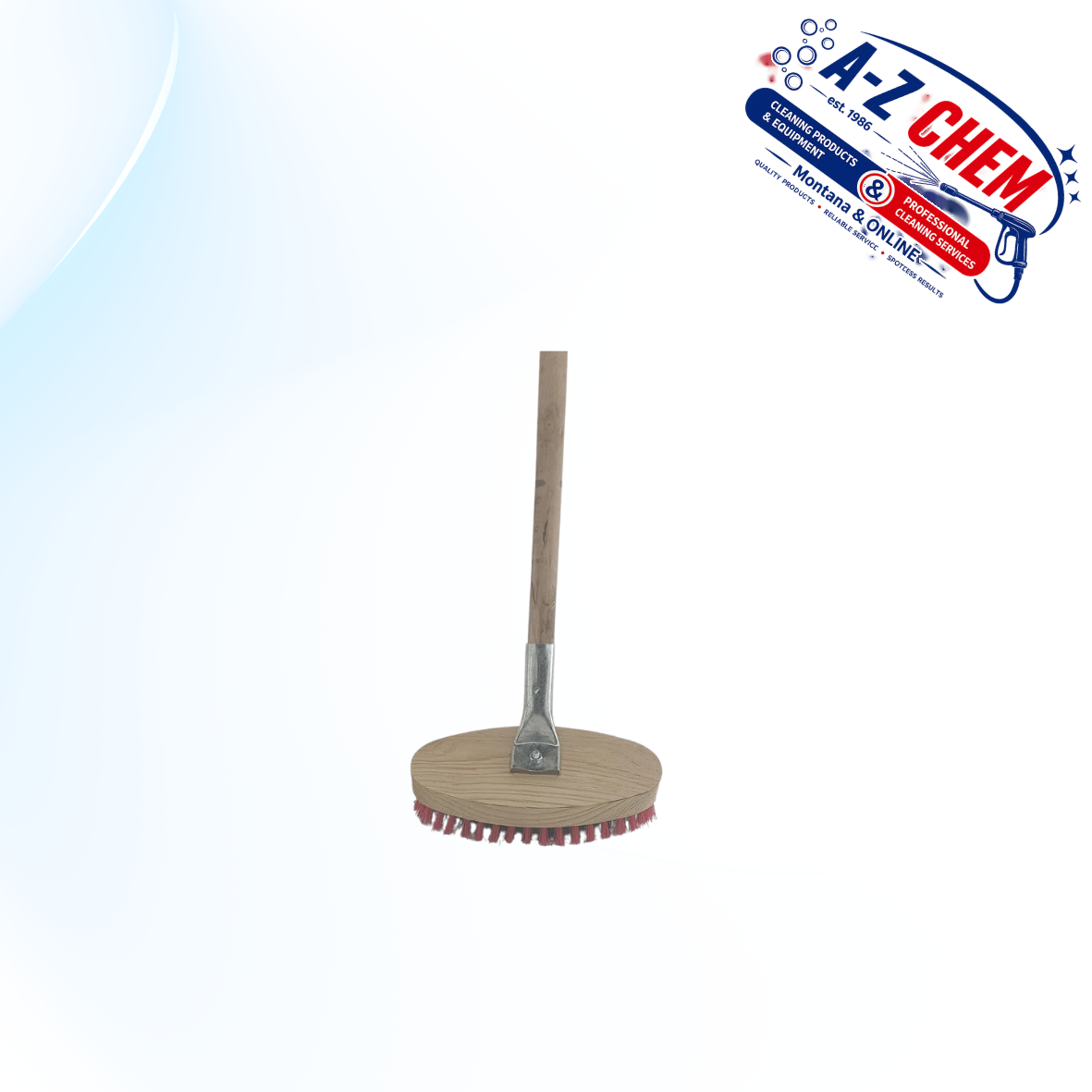 Body brush with handle - product view 5 - A-Z Chem South Africa
