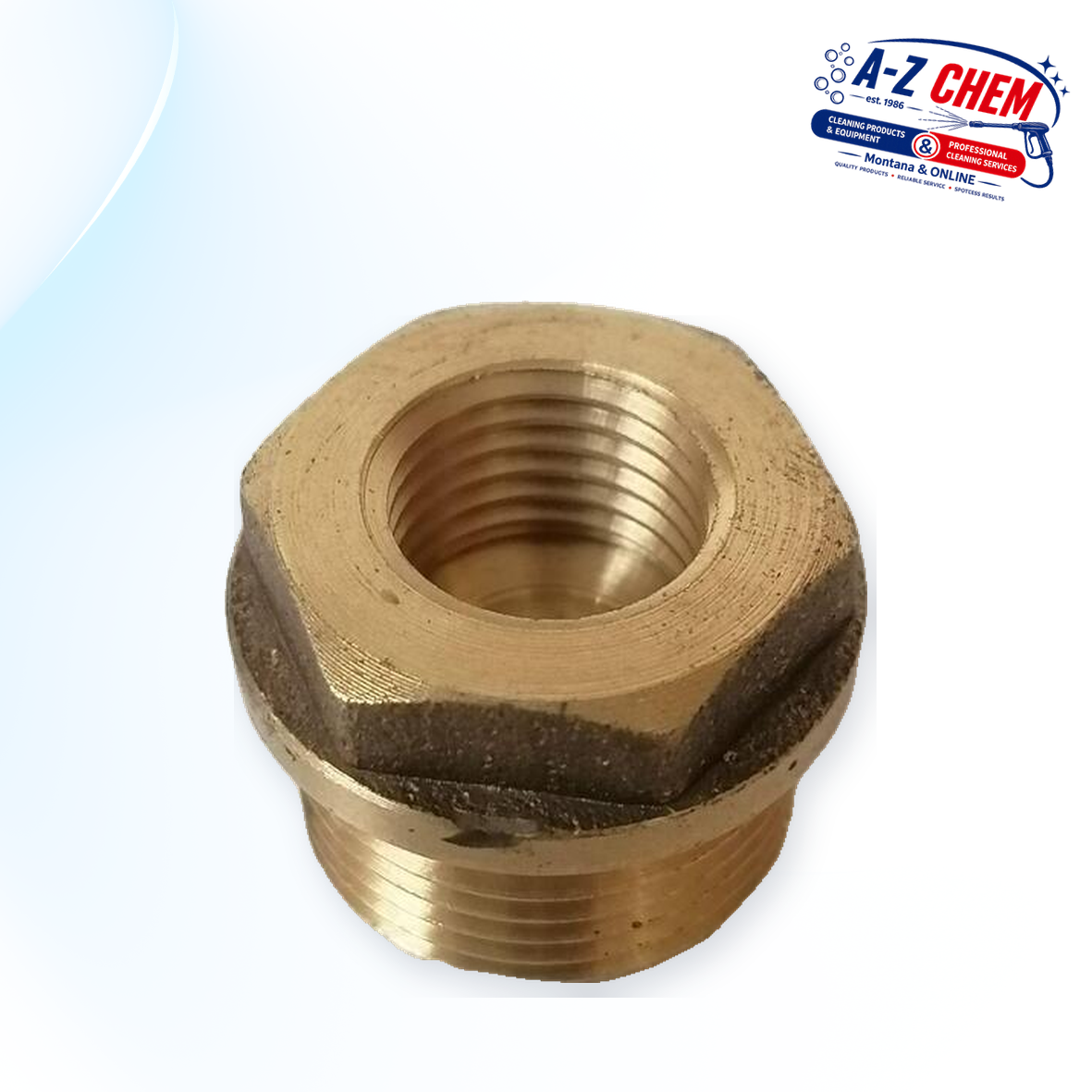 Bolt for 2.2kW/4.0kW Cylinder Heads to Mount a Pressure Gauge - main product view - A-Z Chem South Africa