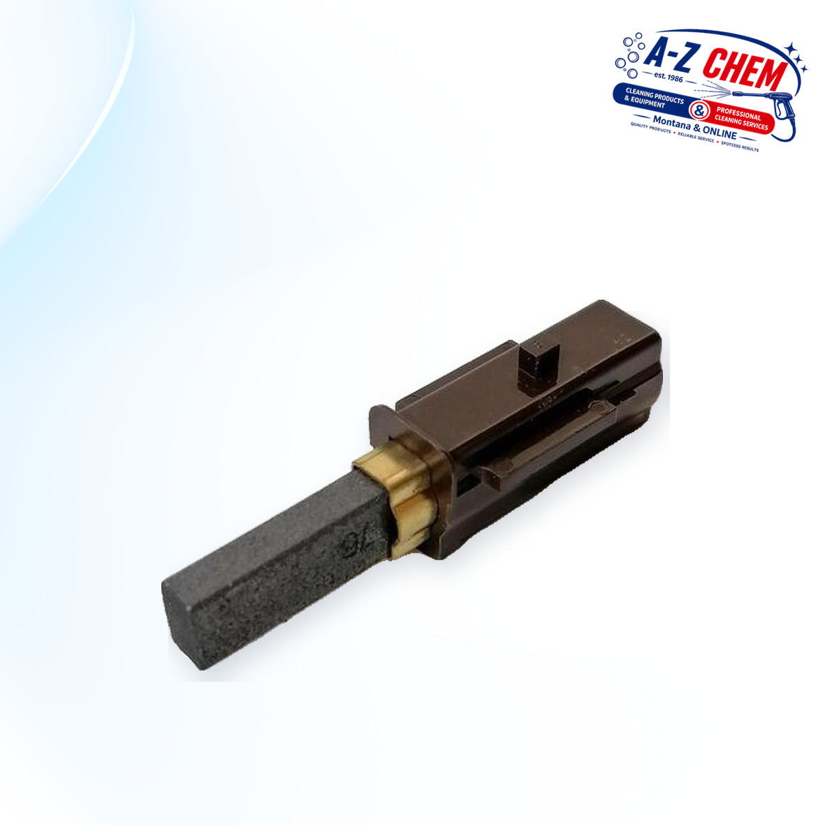 Brown Carbon Brush 220V - Vacuum Motor Component - main product view - A-Z Chem South Africa