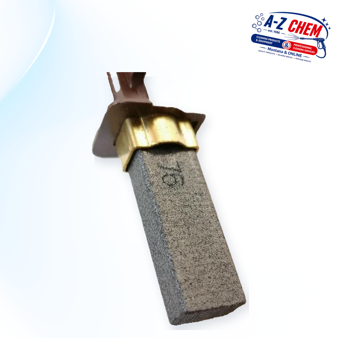 Brown Carbon Brush 220V - Vacuum Motor Component - product detail view 4 - A-Z Chem South Africa