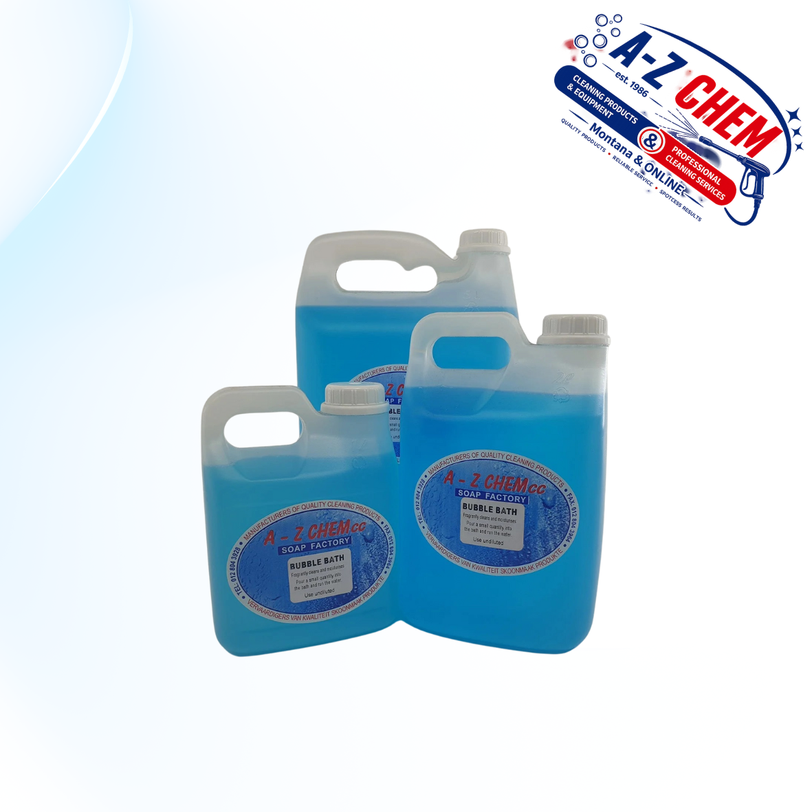 Bubble Bath with Moisturizer - main product image - A-Z Chem South Africa