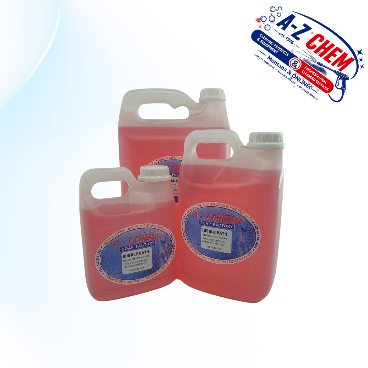 Bubble Bath with Moisturizer - product view 4 - A-Z Chem South Africa