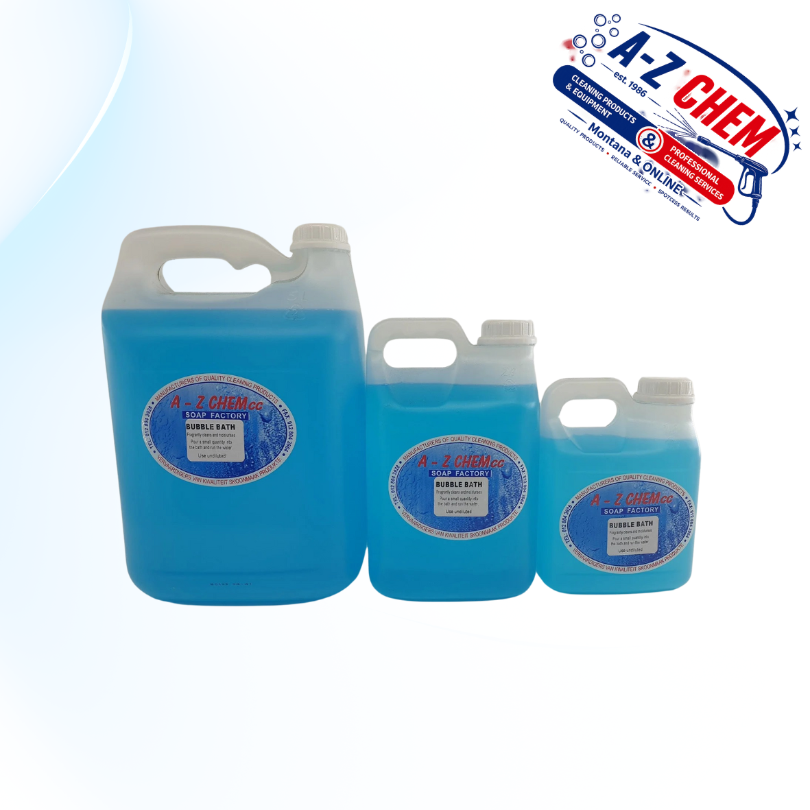 Bubble Bath with Moisturizer - product view 5 - A-Z Chem South Africa
