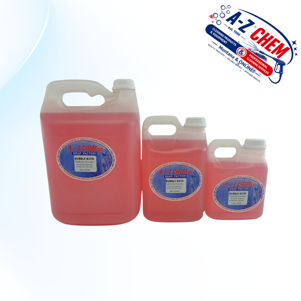 Bubble Bath with Moisturizer - product view 6 - A-Z Chem South Africa