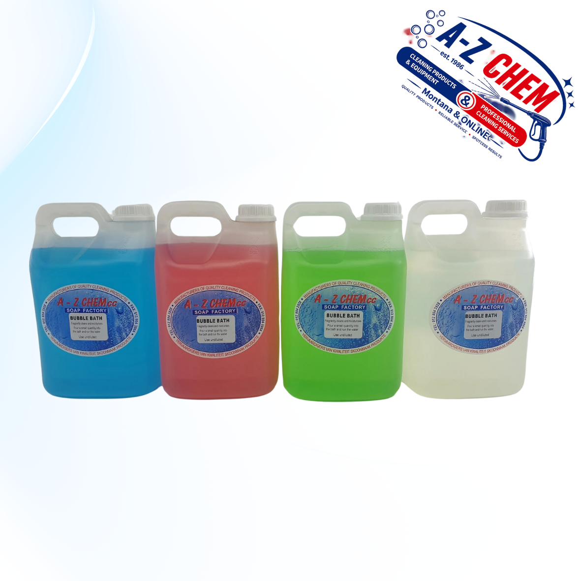 Bubble Bath with Moisturizer - product view 9 - A-Z Chem South Africa