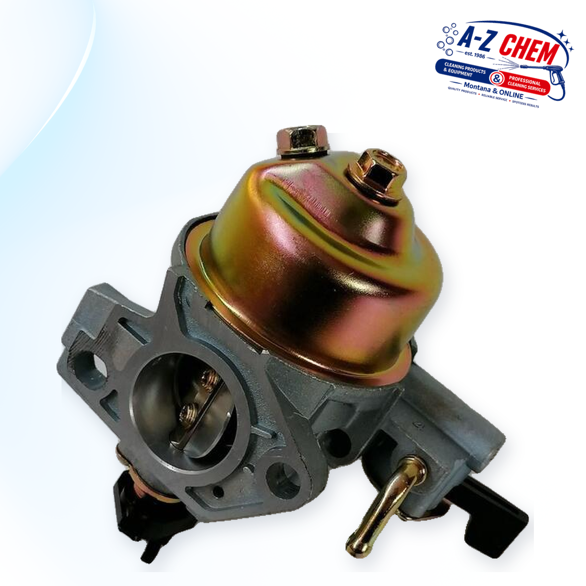 Carburetor for 13HP Petrol Engine - High-Pressure Cleaner Part - main product view - A-Z Chem South Africa