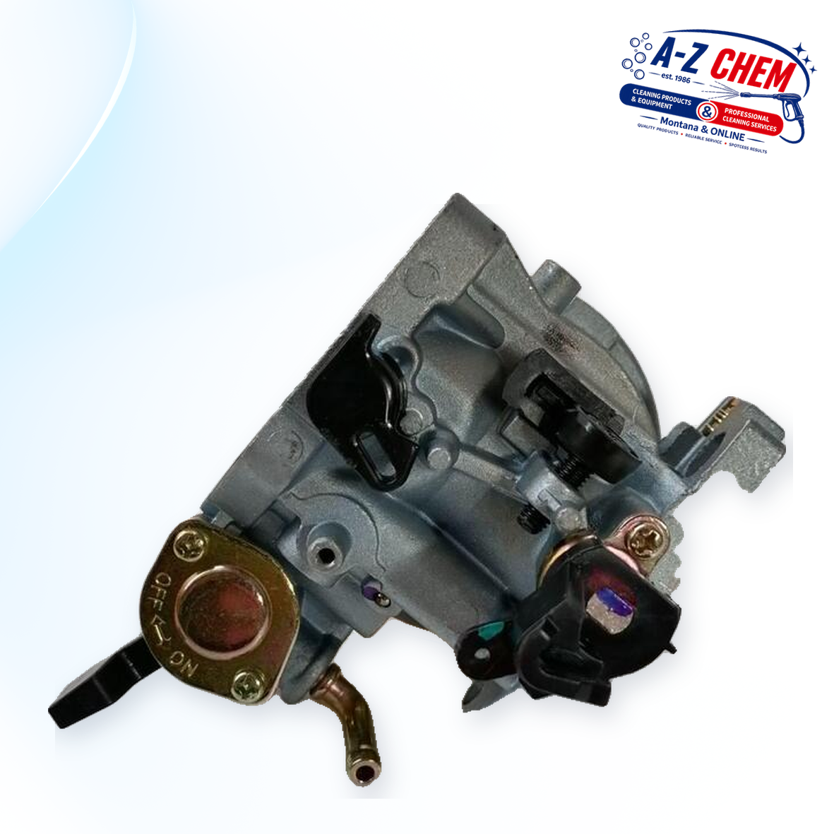 Carburetor for 13HP Petrol Engine - High-Pressure Cleaner Part - product detail view 4 - A-Z Chem South Africa
