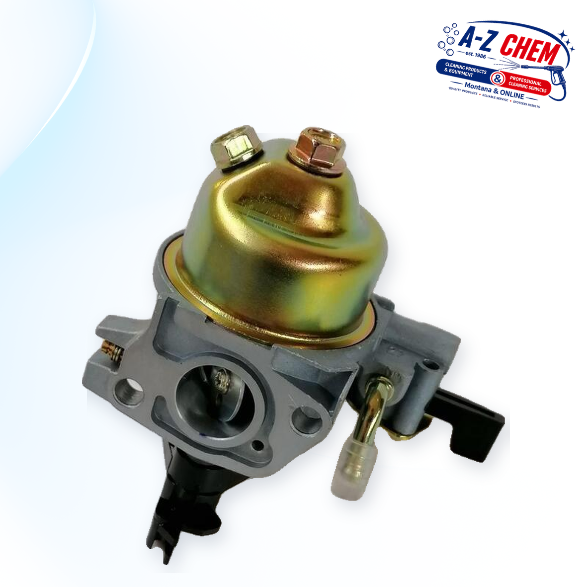 Carburetor for 6.5HP Petrol Engine - High-Pressure Cleaner Part - main product view - A-Z Chem South Africa