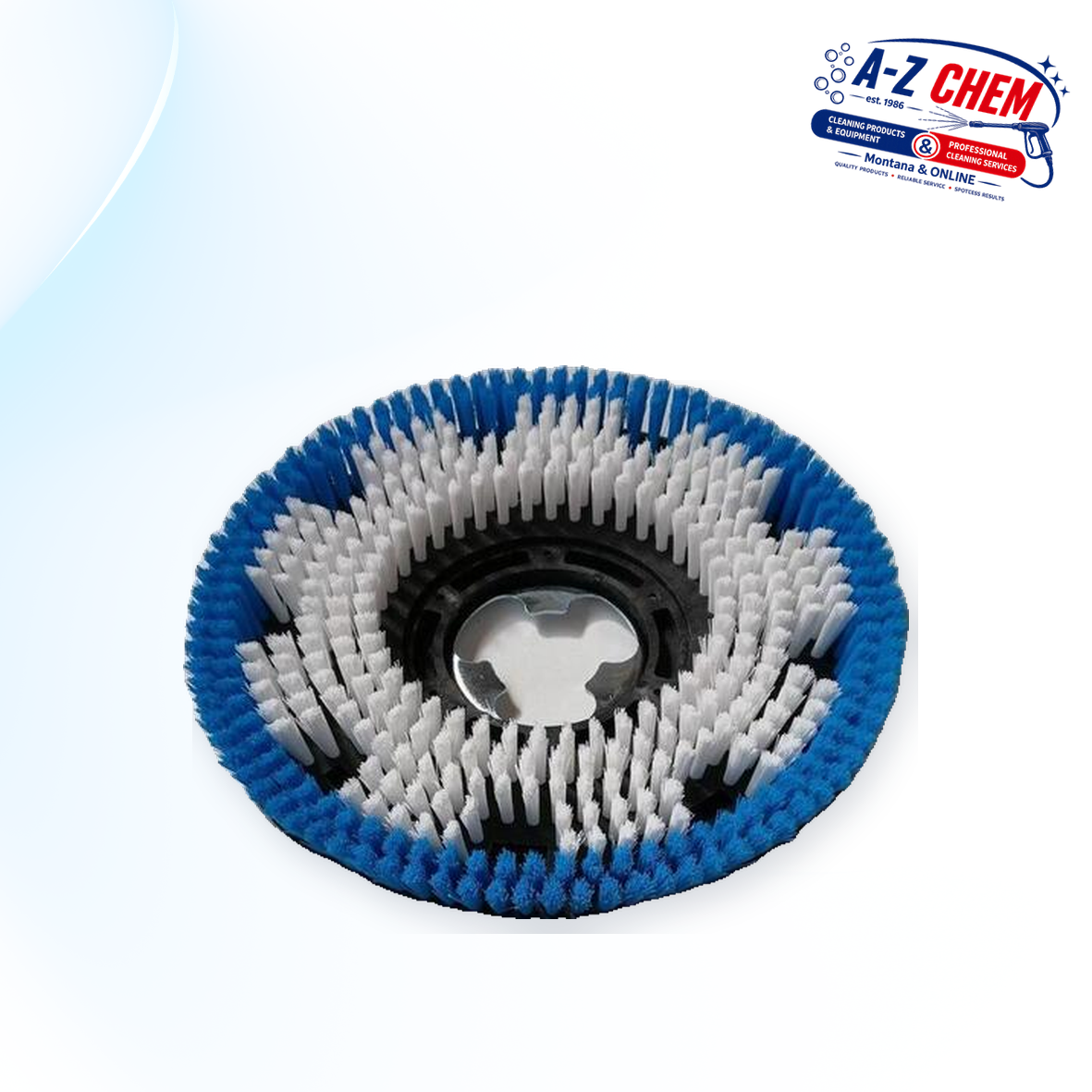 Carpet Brush Metal Catchplate for the Rotary - Floor Cleaning Machine Accessory - product detail view 2 - A-Z Chem South Africa