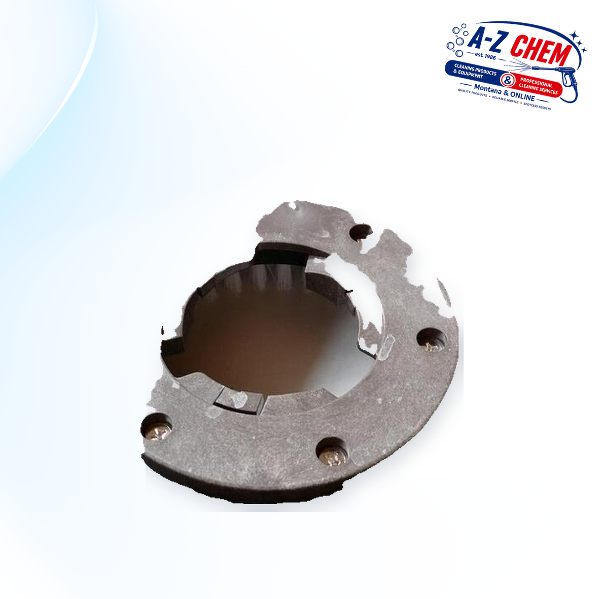 Carpet Brush Plastic Catchplate for the Rotary - Floor Cleaning Machine Accessory - product detail view 4 - A-Z Chem South Africa