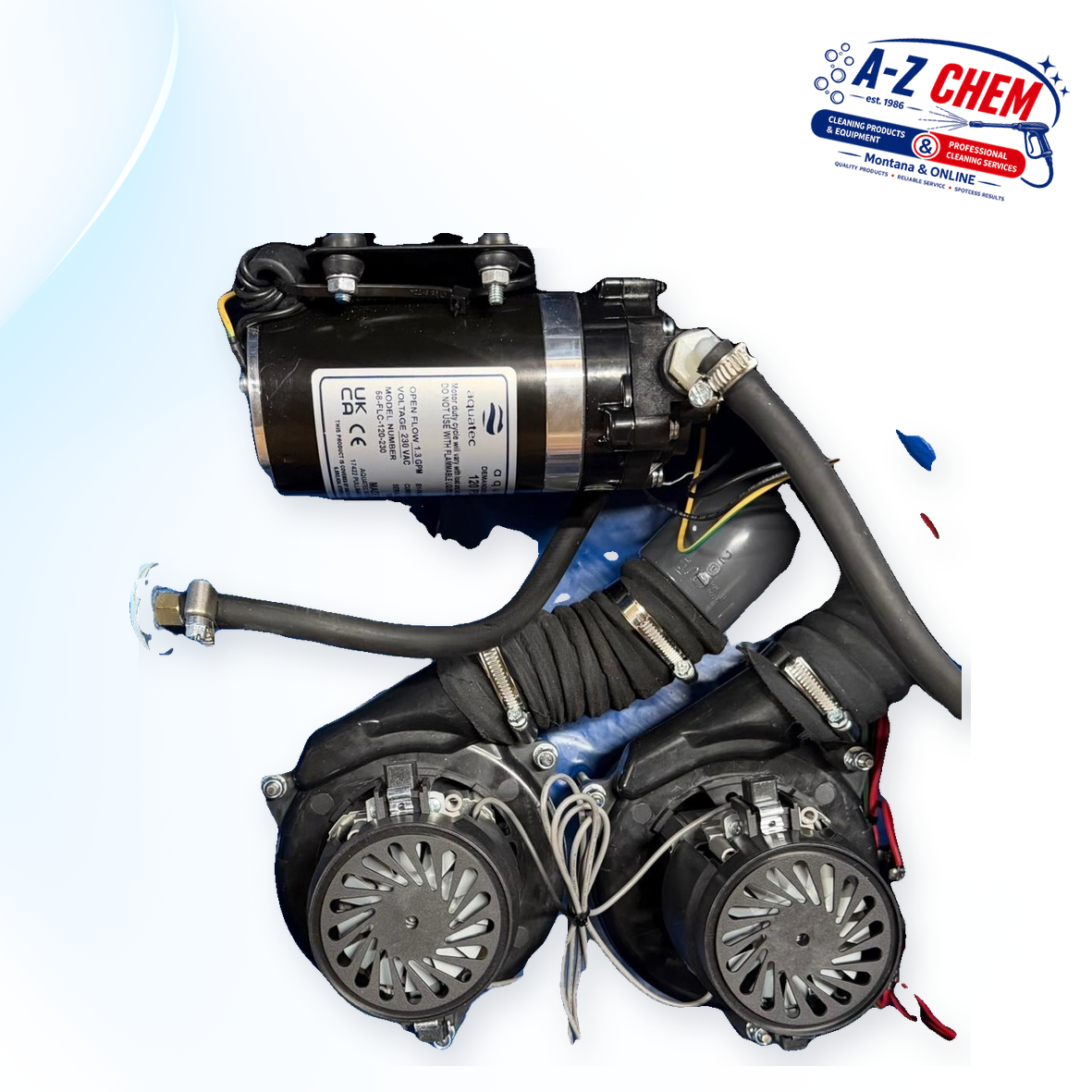 Carpet Cleaning Machine K352 - product detail view 5 - A-Z Chem South Africa