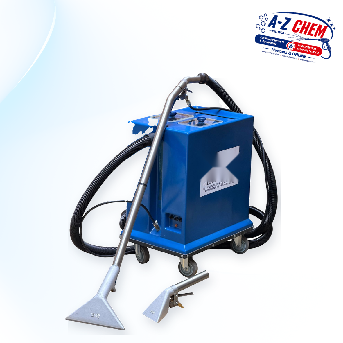 Carpet Cleaning Machine K353 - main product view - A-Z Chem South Africa