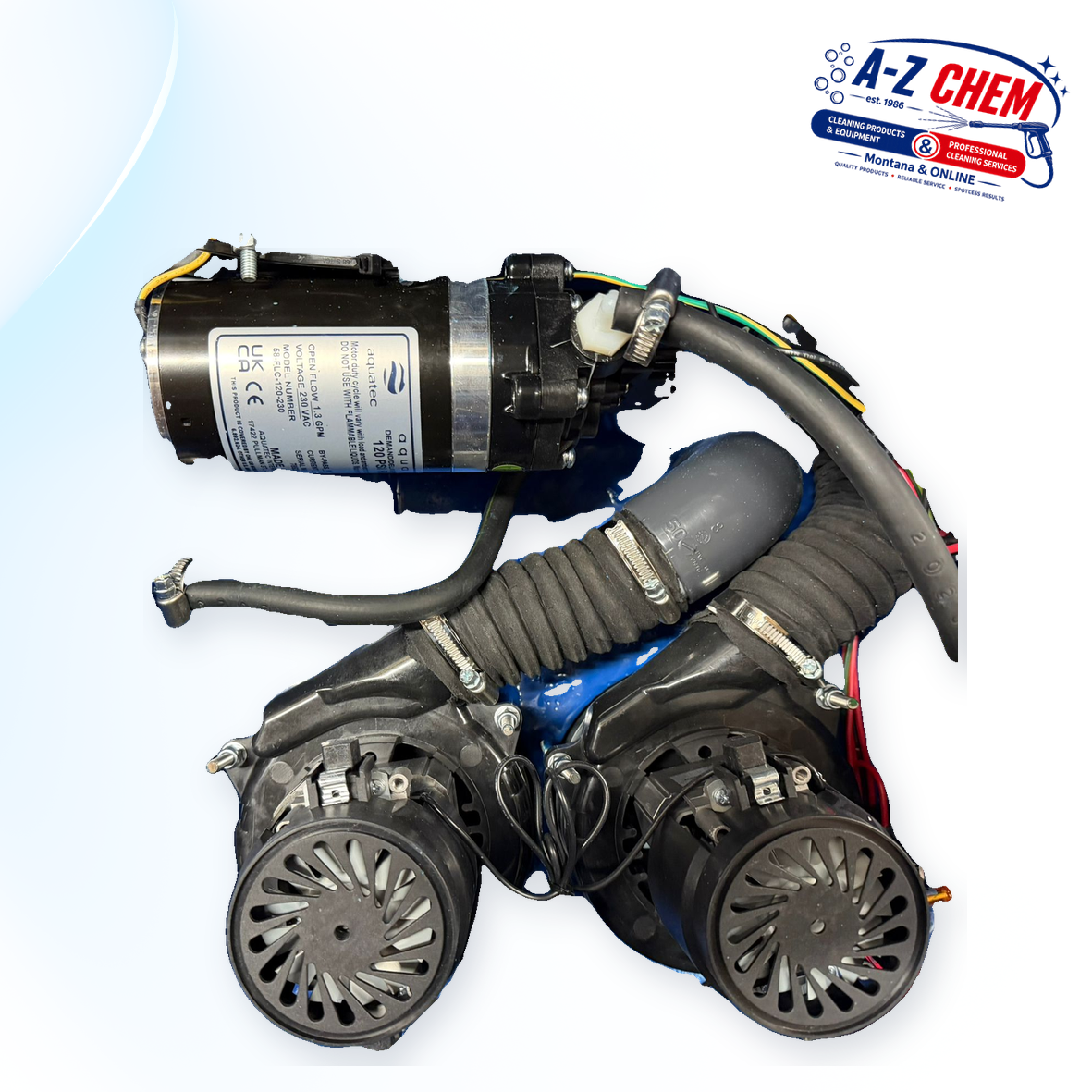 Carpet Cleaning Machine K353 - product detail view 5 - A-Z Chem South Africa