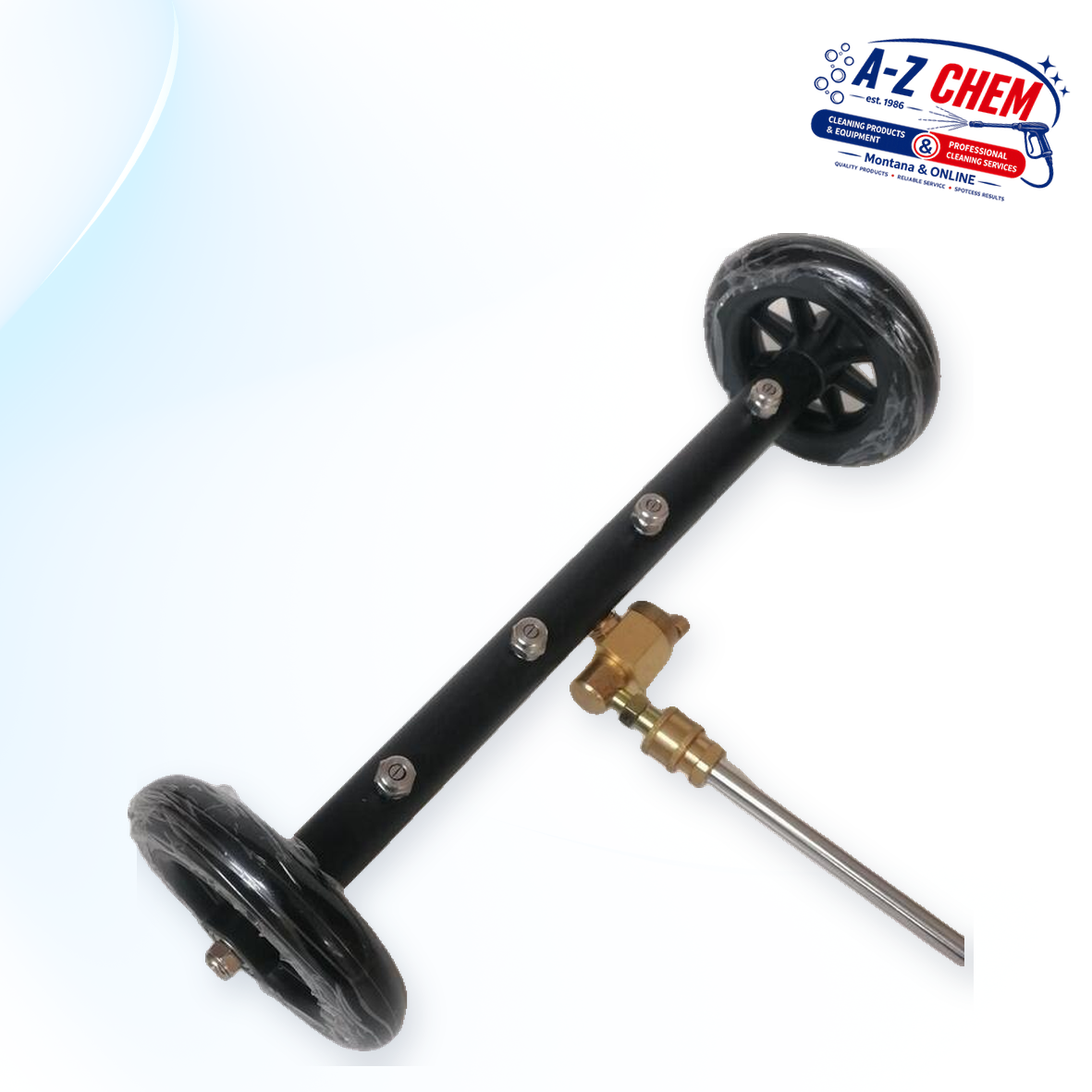 Chassis Cleaner with 4 Nozzles - High-Pressure Cleaner Accessory - main product view - A-Z Chem South Africa
