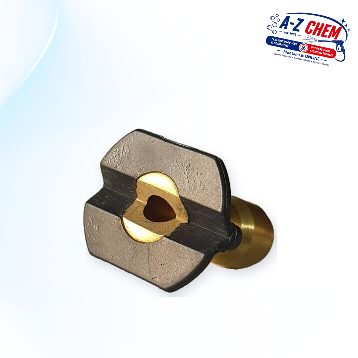 Chemical High-Pressure Nozzle Black - product detail view 2 - A-Z Chem South Africa